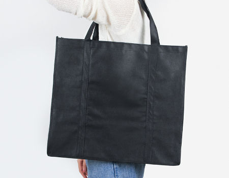 Promotional handbag spot custom logo environmental protectio bag large shopping bag SmallOrders RF36 supplier