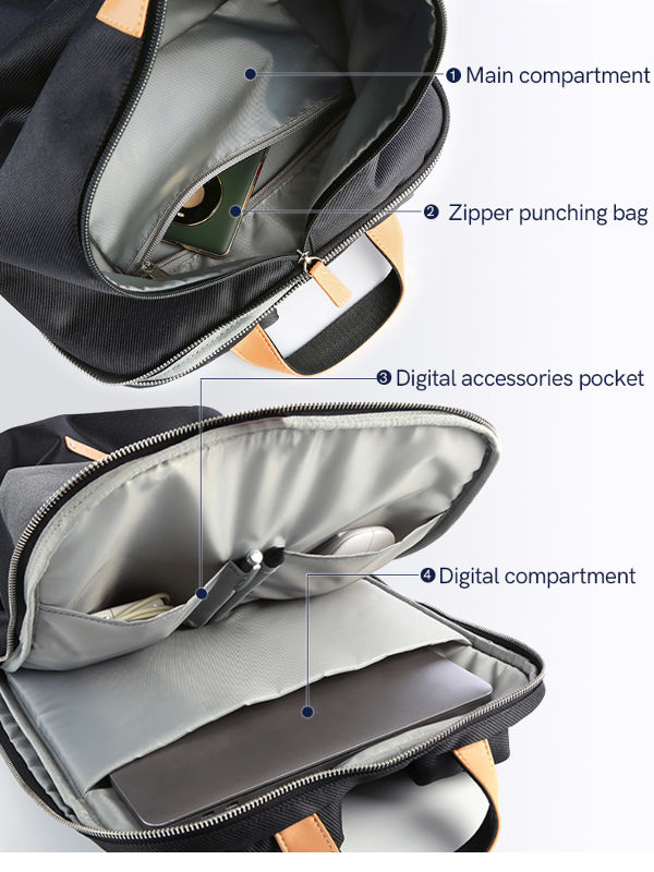 Stylish backpack for lady daypack light carry supplier