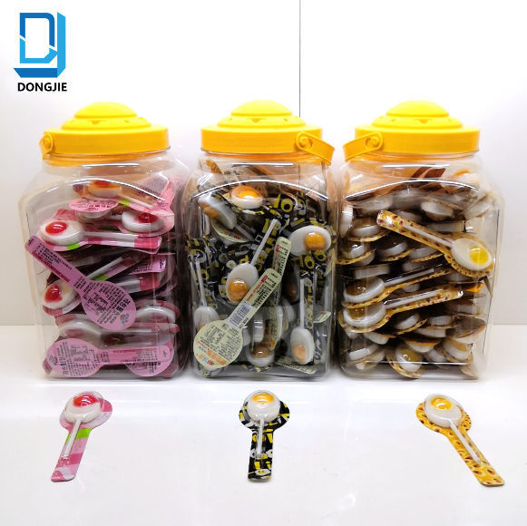 Hot sale egg-shaped lollipop style egg shape packaging box lollipop supplier