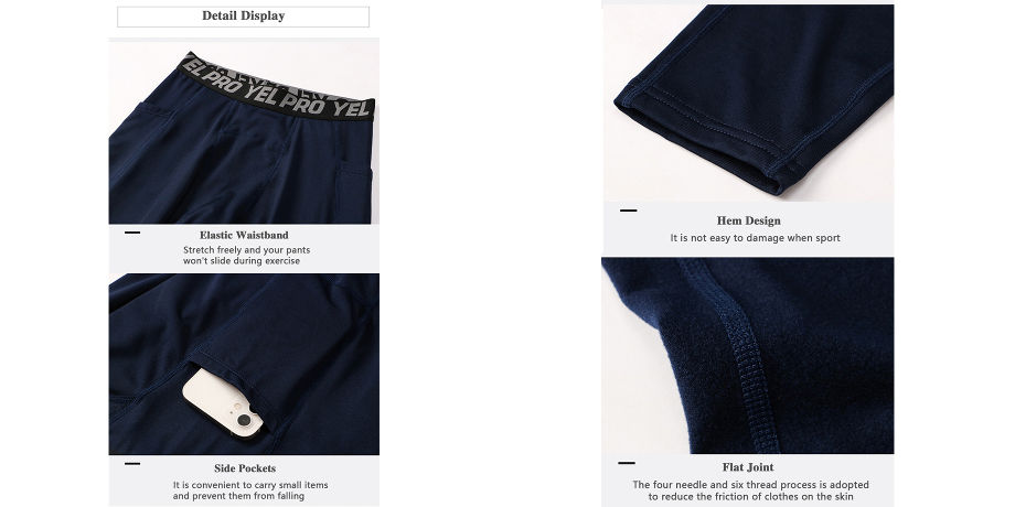 High-elasticity Workout Sports Compression Pants NewGym Keep supplier