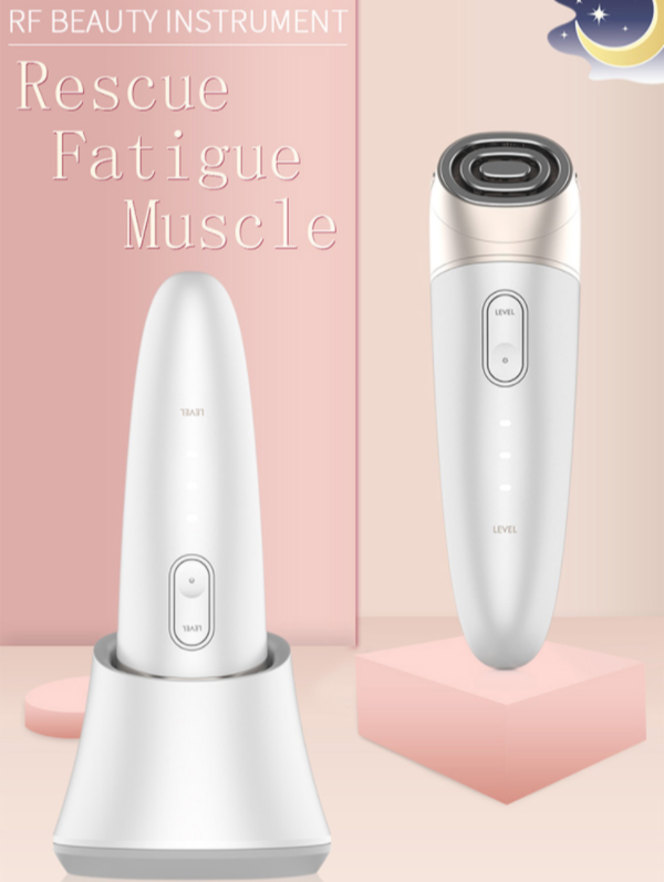 RF Red Light EMS Ice Blue Light Mode Easy Use Face Lifting Massager Facial Care Beauty Machine supplier