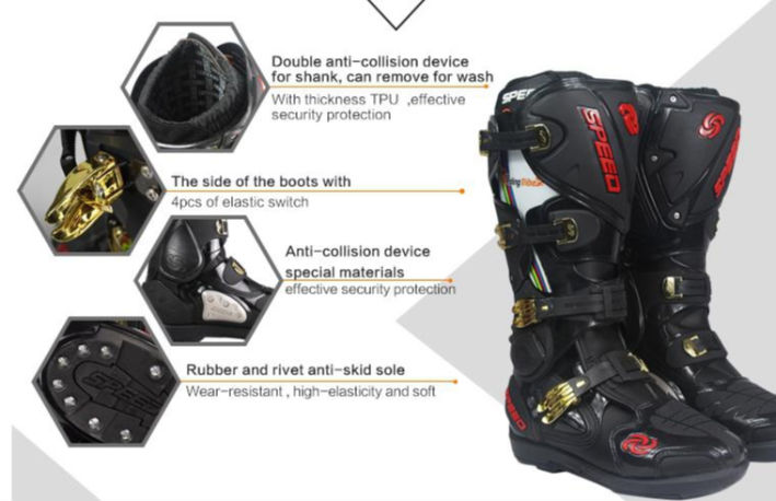 Men motorcycle boots riding boots motorcycle racing boots,excellect quality, OEM welcome supplier