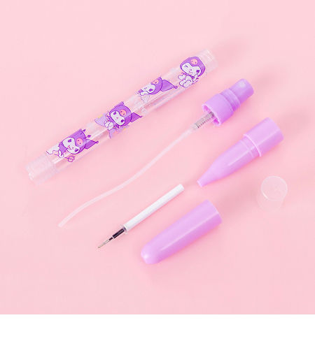 Gel Pen Kawaii Multifunction Stationery Plastic Anti-mosquito Hand Sanitizer Spray Pen for Girls supplier