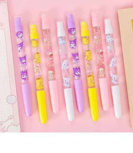 Gel Pen Kawaii Multifunction Stationery Plastic Anti-mosquito Hand Sanitizer Spray Pen for Girls supplier