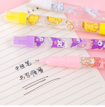 Gel Pen Kawaii Multifunction Stationery Plastic Anti-mosquito Hand Sanitizer Spray Pen for Girls supplier