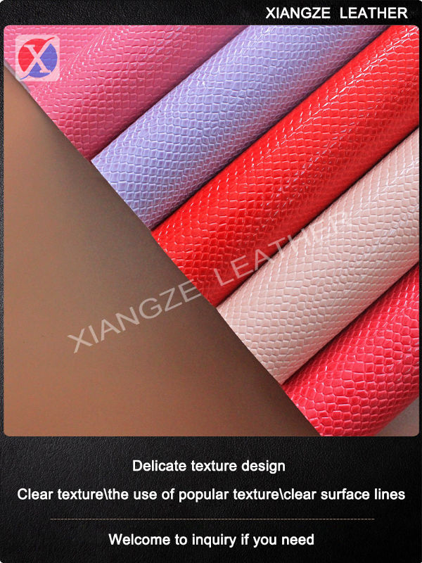 Good quality faux leather handbags leather supplier