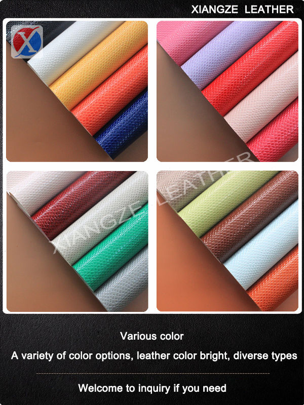 Good quality faux leather handbags leather supplier