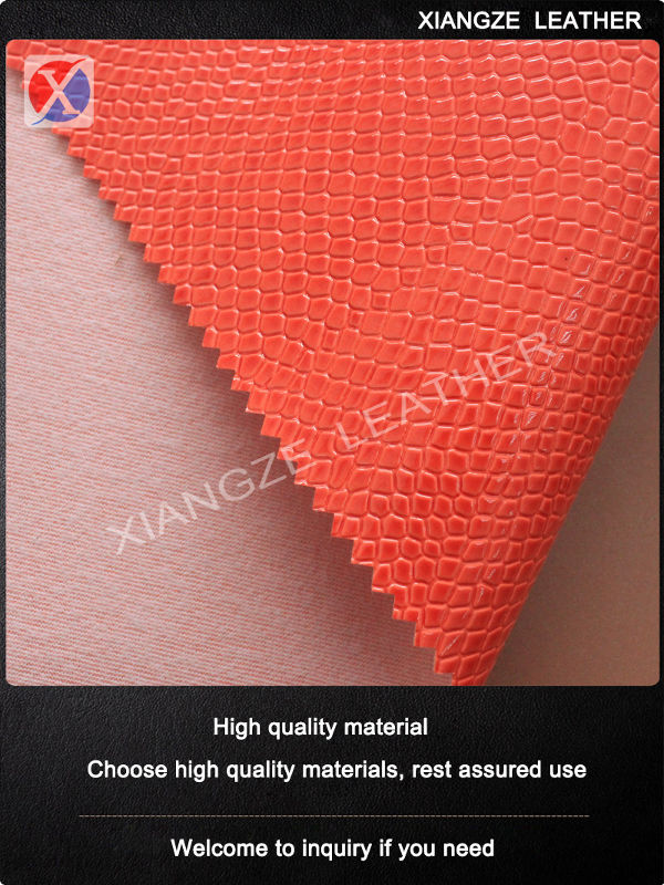 Good quality faux leather handbags leather supplier