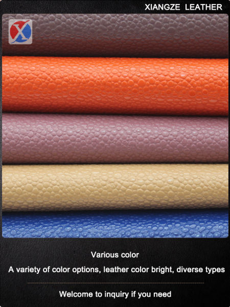 Large devil fish pattern leather, mainly used for women's shoulder bags, notebook covers, gift boxes supplier