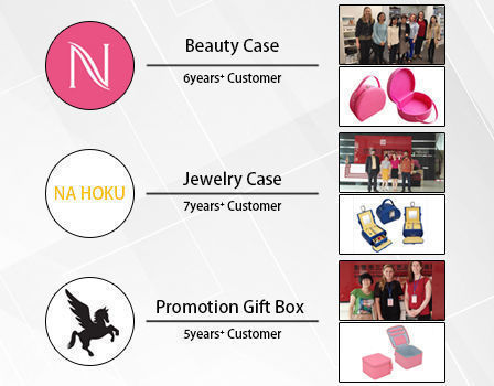 Makeup Storage Case With Mirror Cosmetic Box Beauty Packaging supplier