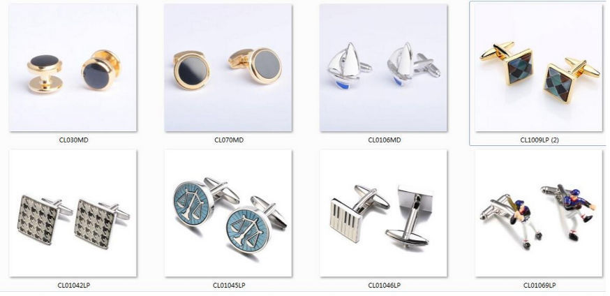 Square Turquoise cuff links for men gemstones jewelry, nice quality silver cufflink with turquoise supplier