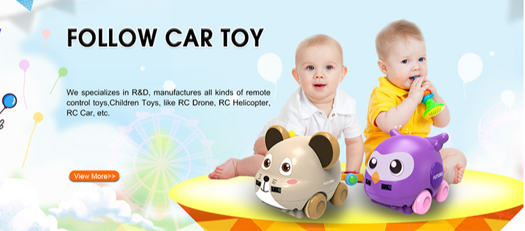 Newest Cute Cartoon RC Animals Track Cars Smart Follow Me car toys For Kids Children RC Cars gift supplier