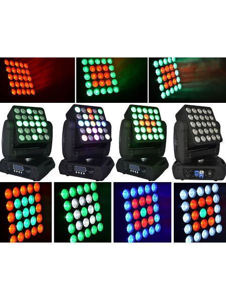25 head -shaking matrix light beam matrix lamp lighting hall shake head light stage lighting supplier