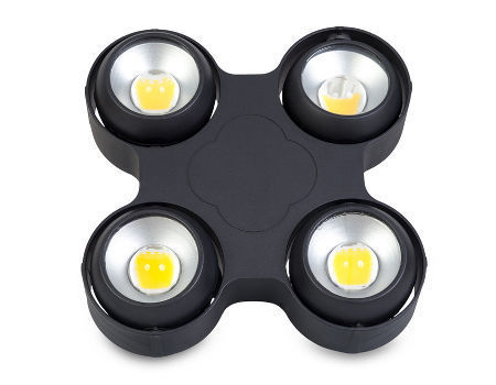 Outdoor Waterproof 4x100W 400W White COB Led Audience Blinder Light IP65 supplier