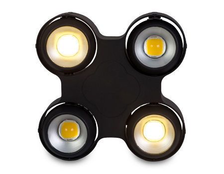 Outdoor Waterproof 4x100W 400W White COB Led Audience Blinder Light IP65 supplier