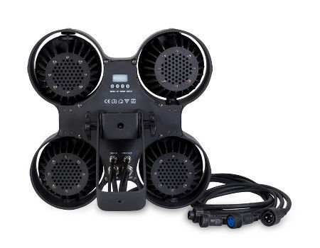 Outdoor Waterproof 4x100W 400W White COB Led Audience Blinder Light IP65 supplier