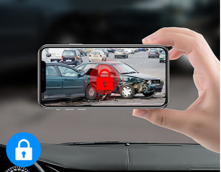 New private 4k car dash camera dual lens 4k+1080p car video recorder car dashboard original factory supplier