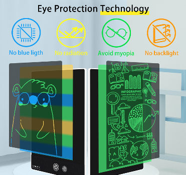 9.5 inch draw board double sided full screen lcd writing tablet kids supplier