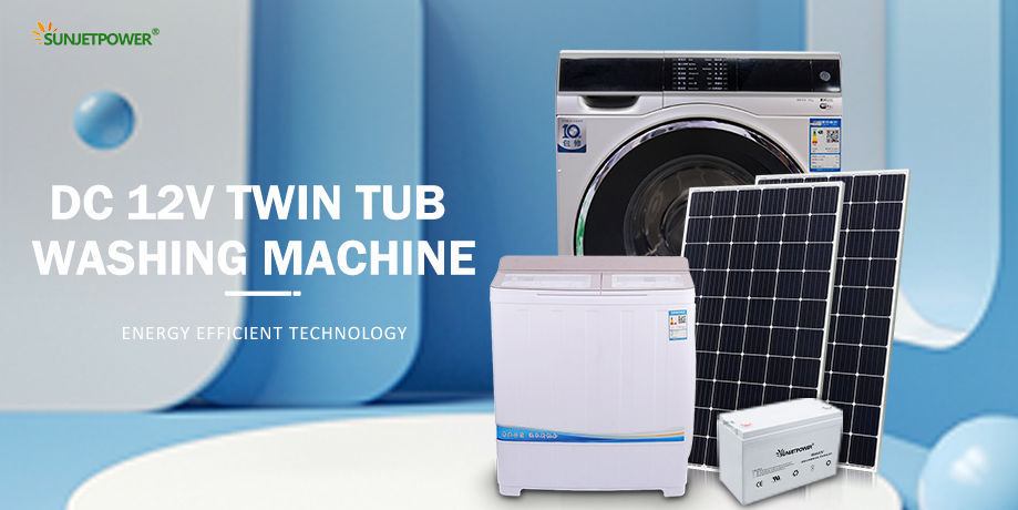 DC Solar Powered Washing Machine Home Usage with Solar Panel supplier