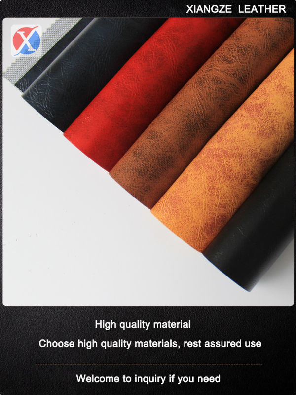 Sofa Waterproof Abrasion-Resistant pvc artificial leather supplier