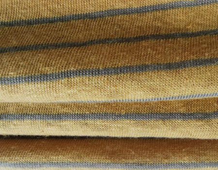 Jersey fabric 43%linen 36%cotton 21%mercerized cotton weight:135g/m2 width:140cm supplier