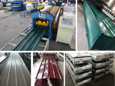 Tile Effect Roofing Sheet with Zinc Coating, Aluminum Sheet supplier