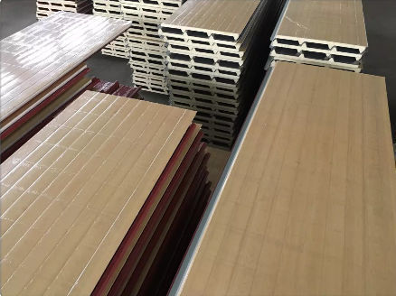China manufacturer polyurethane PU foam sandwich roof panel composite board supplier